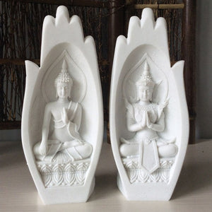 cosmic-curations-2-piece-prayers-of-buddha-sandstone-statue