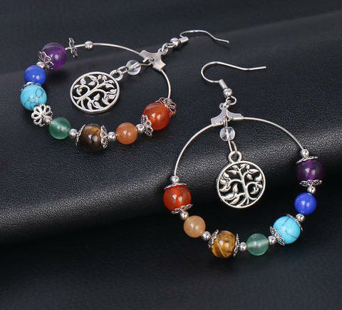 seven-chakra-tree-of-life-drop-earrings
