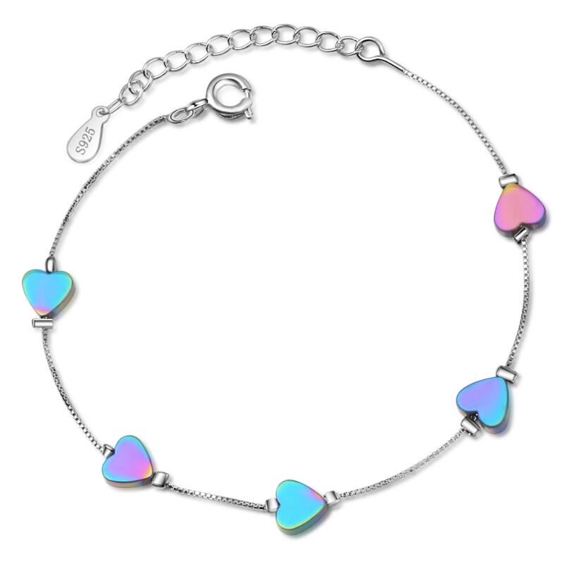 “Fairy Princess” Shaded Heart Bracelet