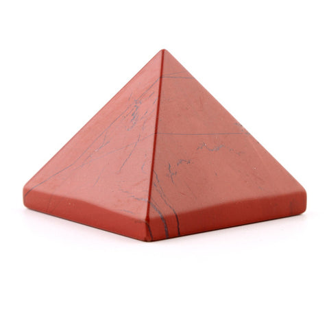 Carved Pyramid Chakra Stones