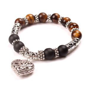 “Healing Heart” Seven Chakra Balancing Bracelet