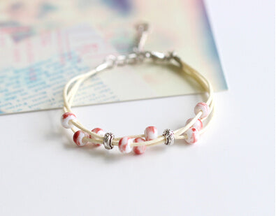 Kristen Hand-Woven Ceramic Beads Bracelet