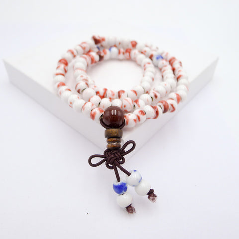 “Spiritual Nature” Infinite Wrap Beaded Bracelet