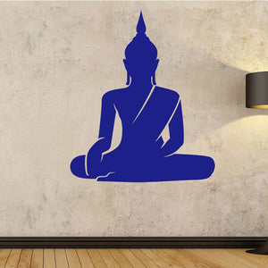 Meditating Buddha Vinyl Wall Decal