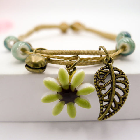 “Flower Of The Woods” Chiming Bracelet