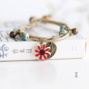 “Flower Of The Woods” Chiming Bracelet