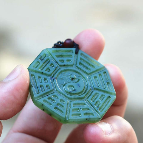 Authentic Jade Bagua Pendant