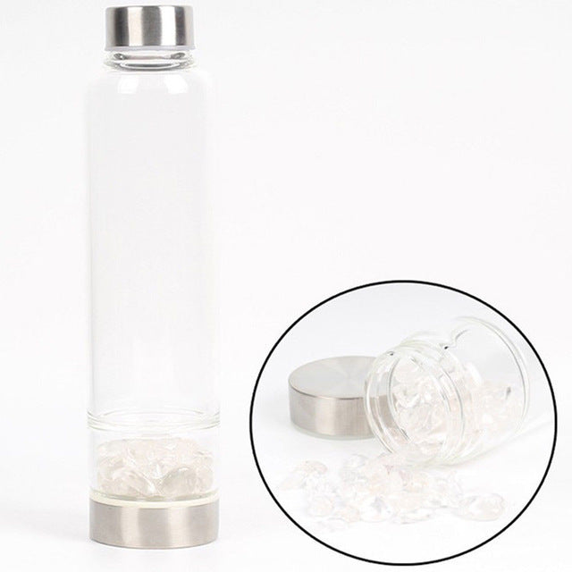 Gemstone Elixir Infuser Water Bottle